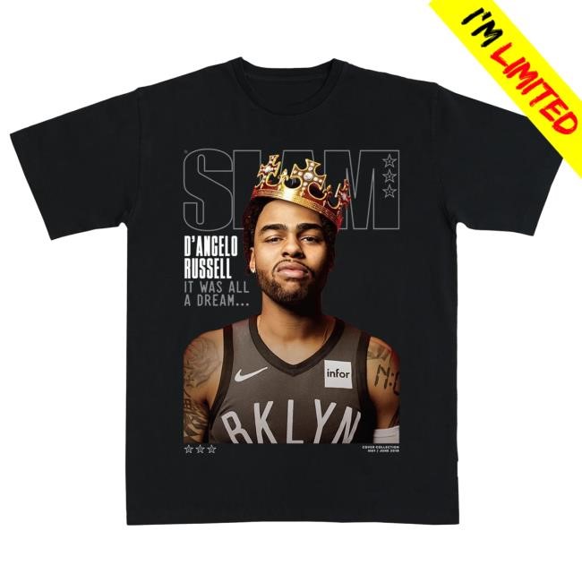 Collector Classic SLAM Cover Tee D'Angelo Russell – Slam Goods NBA