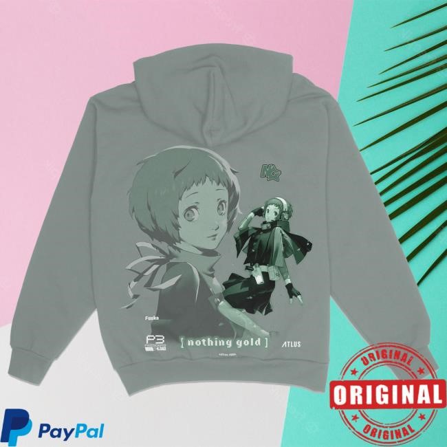 Fuuka Logo Hoodie Sweatshirt Nothing Gold Clothing