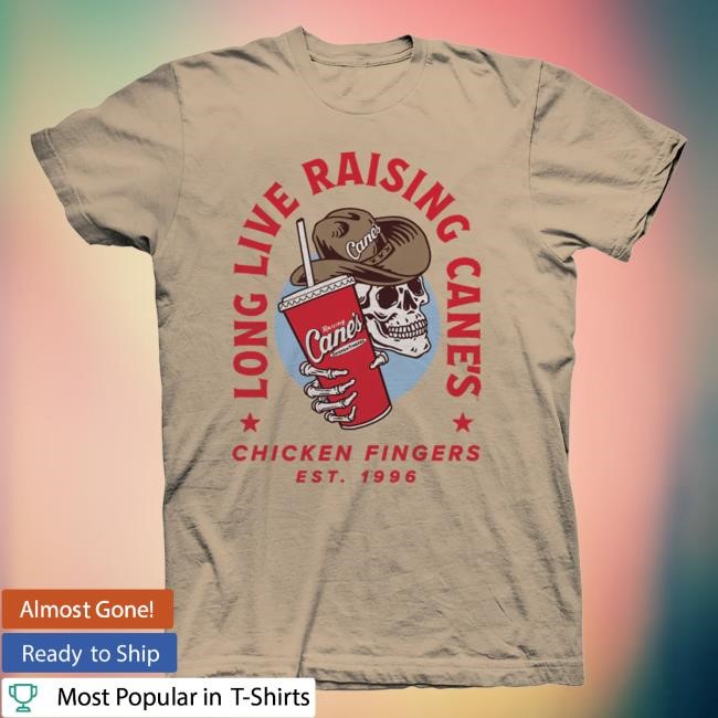 Raising Cane's Cowboy Skull S/S Tee