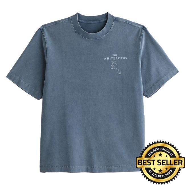 Official Official Abercrombie And Fitch Apparel Clothing Merch Premium Heavyweight 2.0 The White Lotus Graphic Tee Abercrombiefitch Store Shop
