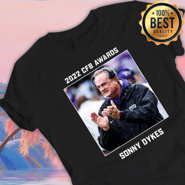 Official Sonny Dykes 2022 CFB Awards Coach of the year Hooded Sweatshirt Official Sonny Dykes 2022 CFB Awards Coach of the year Hoodie