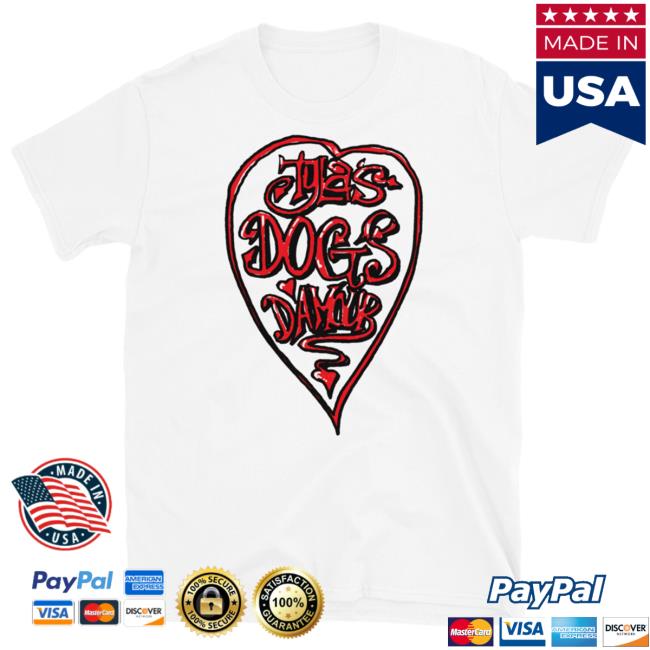 Official Tyla Store Tyla’S Dogs D’Amour – Heart Logo – Shirt New (white)