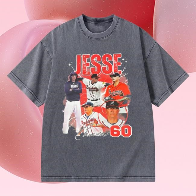 Jesse Chavez 60 Faces Pepper Cc T-Shirts | Charlie Morton | Braves