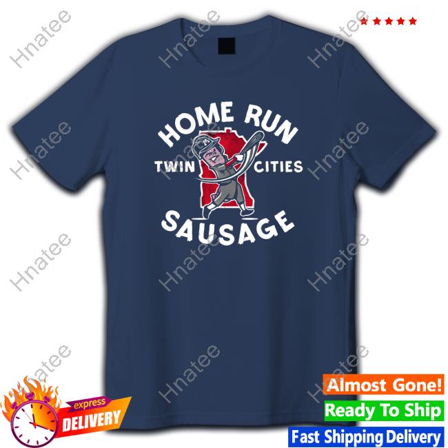 Minnesota Home Run Sausage Navy T-Shirts