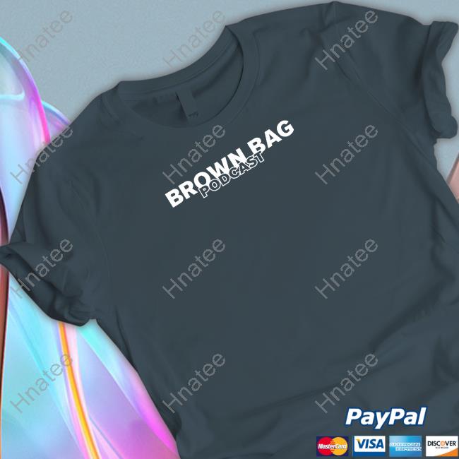 Brownbagpod Merch Brown Bag Logo T Shirt