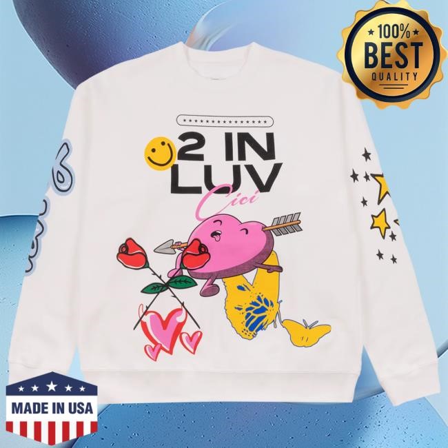 Ciara - 2 In Luv New Crewneck Sweatshirt Ciara Merch