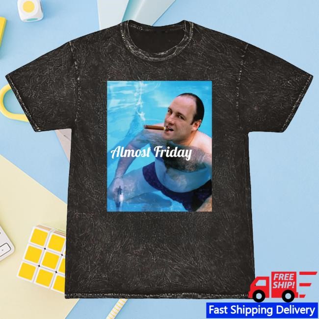 Official Almost Friday Merch Store Shop Almost Friday Pool Cigar T Shirt Black Mineral Wash Almost Friday TV