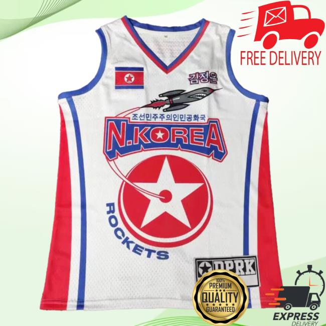 Official Good Shirts Merch North Korea Jersey