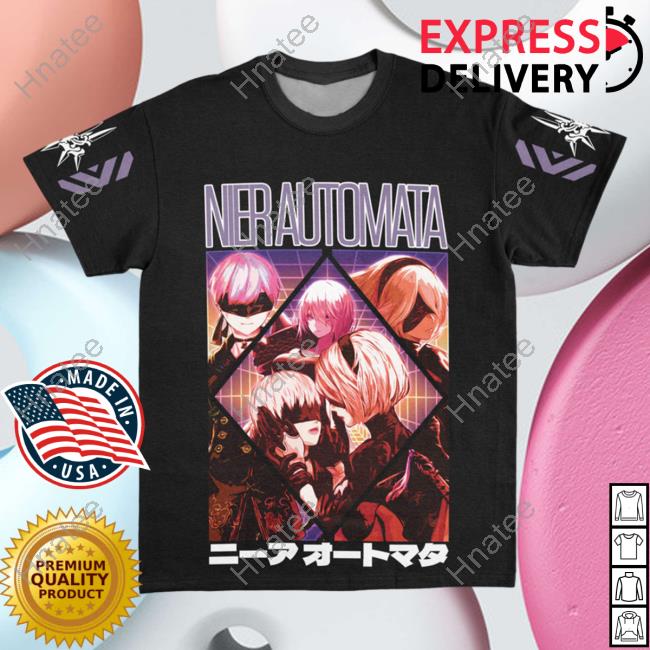 Official Anime Ape Clothing Yorha Units Nier Automata Streetwear Shirt New Animeape