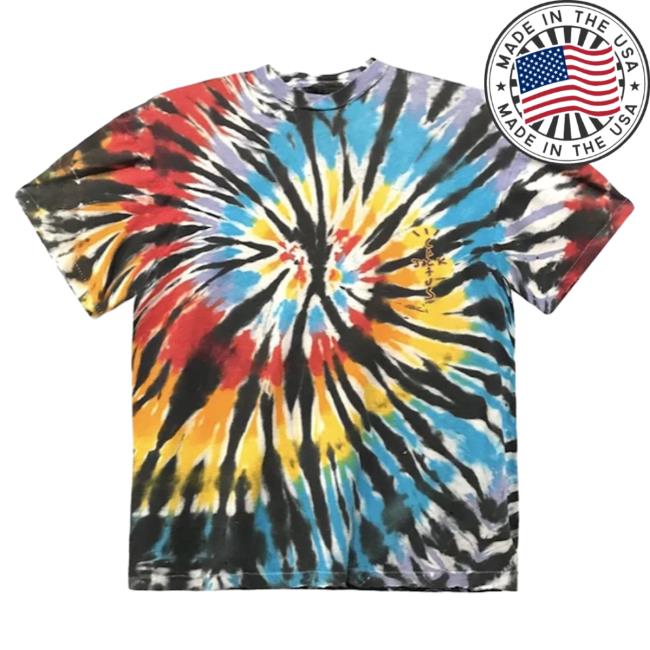 Official Travis Scott Merch Store Travis Scott Highest In The Room L/S Tee Tie Dye TravisScott Shop