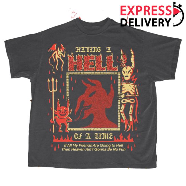 Wizard of Barge store Hell of a Time Vintage T Shirt