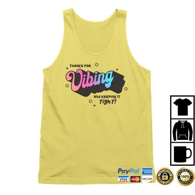Official Mc Elroy Merch Vibing Tank Tee Shirt