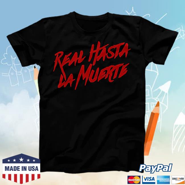 Official Anuel Aa Clothing Store Shop Anuelmerch RHLM Real Hasta La Muerte Tees Black / Red Anuelaa Merch