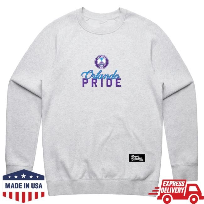 NWSL Shop Store Merch Official Unisex Orlando Pride PC Crew Neck