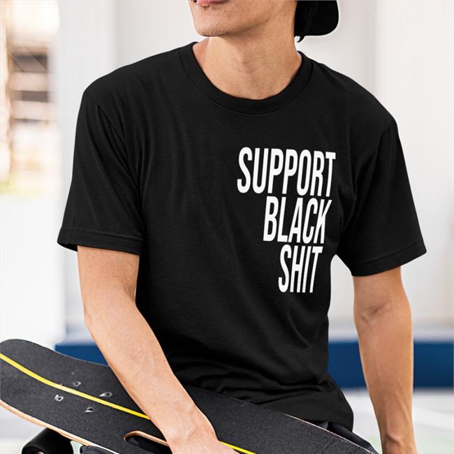 White Girl Learning Uncle Bobbie's Shop Support Black Shit Shirt
