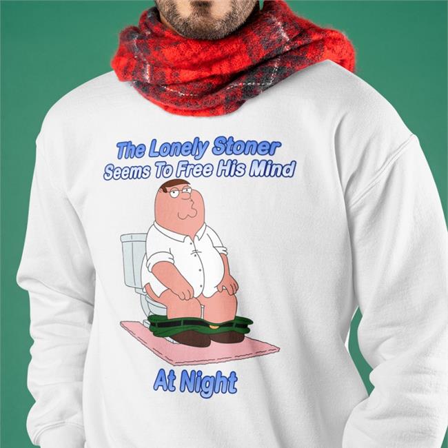 The Lonely Stoner Seems To Free His Mind Tee Shirt