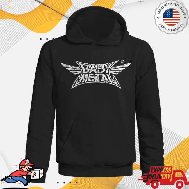 Official Baby Metal Merch Store BabyMetal Crush Logo Sweatshirts Baby Metal Apparel Clothing Shop