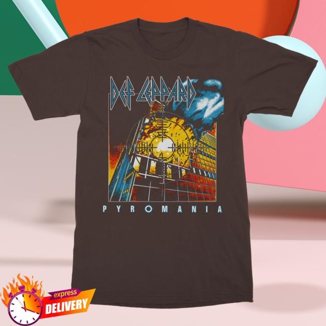 Official Def Leppard Merch Store Clothing New York, NY 2024 Tour Popover Shirt DefLeppard