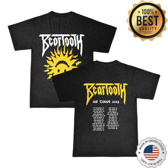 Beartooth Merch Summer 2023 Tour Shirt