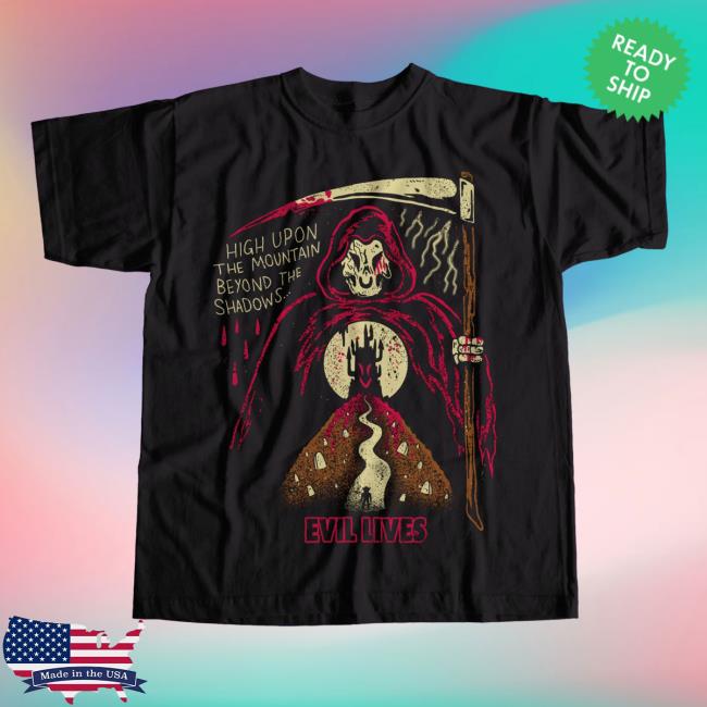 Official Wizard Of Barge Store Evil Lives Tee
