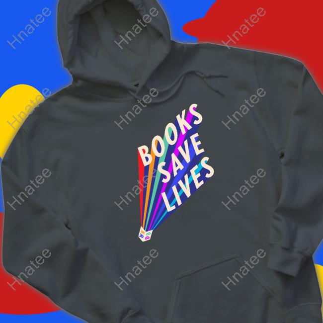 Official Weneeddiversebooks Merch Books Save Lives Tee Shirt