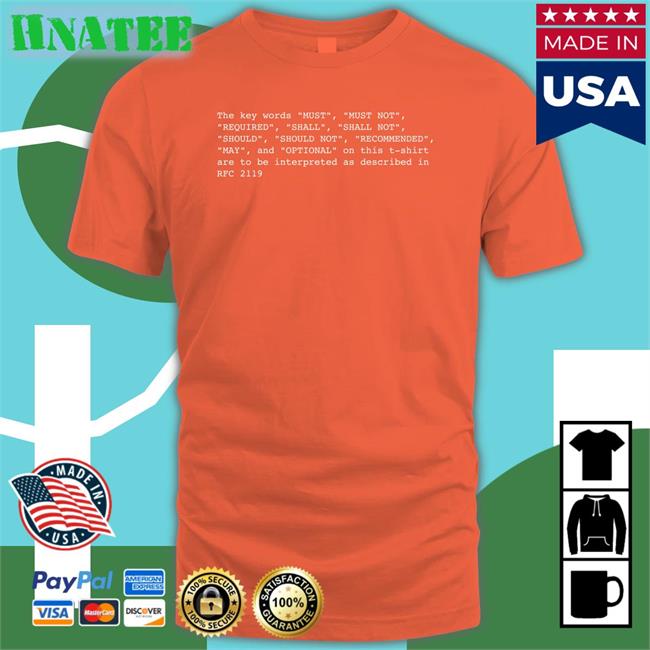 Rfc 2119 Shirt