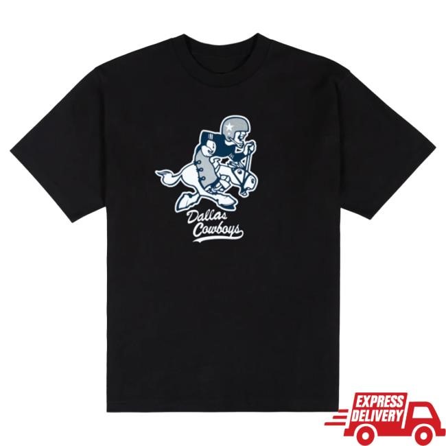 Official Golf Wang Merch Cowboys Motto Tshirt by Golf Wang x NFL
