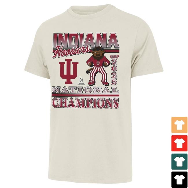 Official Ladies Indiana Hoosiers NCAA Football Champions Apparel