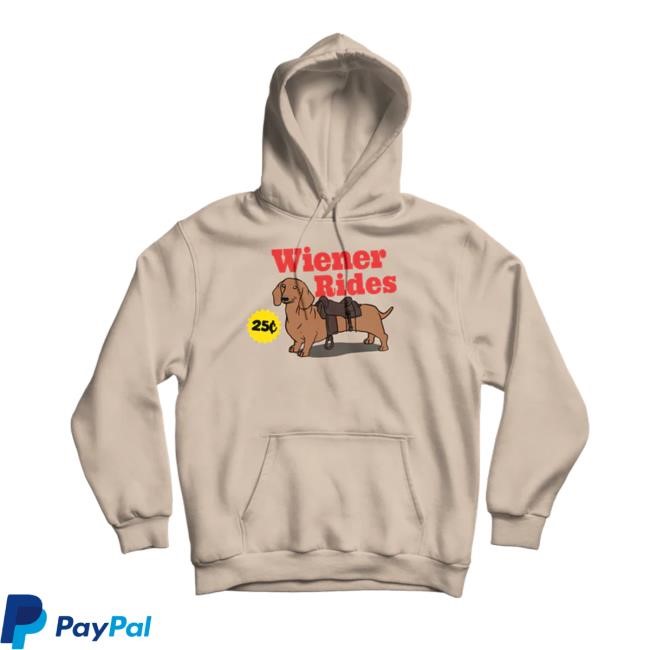 Danny Duncan Wiener Rides Sand Long Sleeve Hoodie – Danny Duncan Shop
