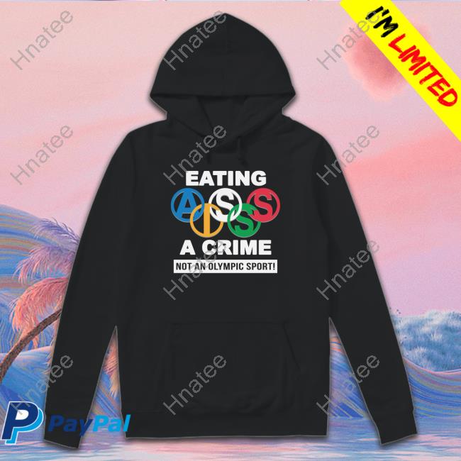 Thegoodshirts Eating Ass Is A Crime Not An Olympic Sport Long Sleeve T Shirt