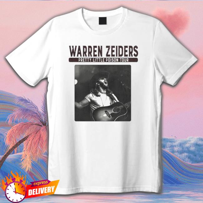 Official Pretty Little Poison Tour Warren Zeiders Hoodie