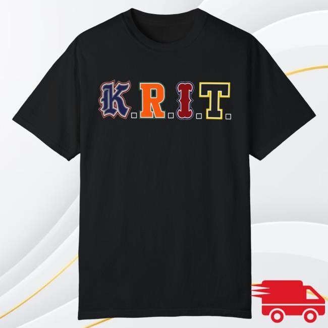 Official Merchbar Big Krit Shop Big K.R.I.T. Varsity Tee Merch Bar