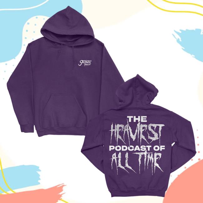 Official Suicide Silence Merch Garza Podcast Heaviest Podcast Crew neck Sweatshirt Purple SuicideSilence