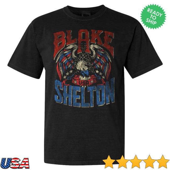 Blake Shelton Store Shop Merch Black Eagle T Shirt