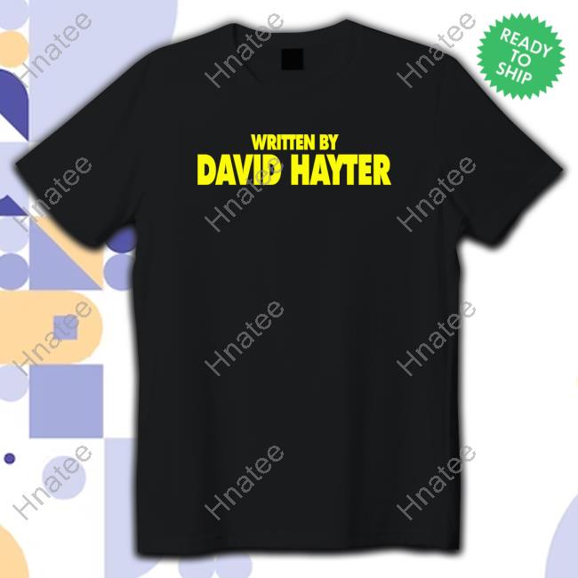 The Gtv Store Written By David Hayter T Shirts