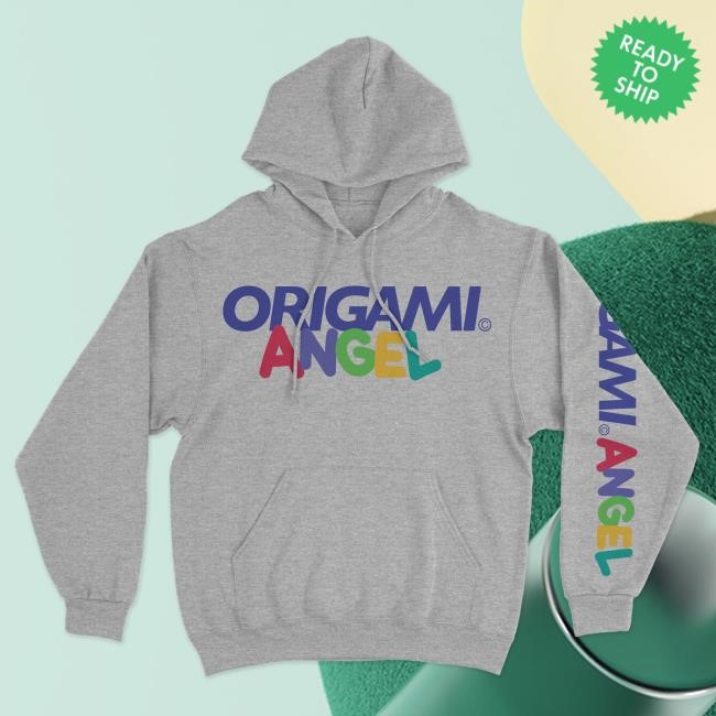 Official Origami Angel Merch Shop Console Grey Sweatshirt Hoodie