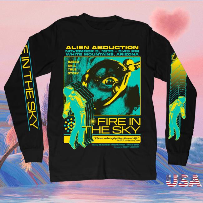 Official Studiohouse Designs Merch Store Fire In The Sky Long Sleeve Top Shirt Studiohouse Designs Apparel Clothing Shop StudiohouseDesigns