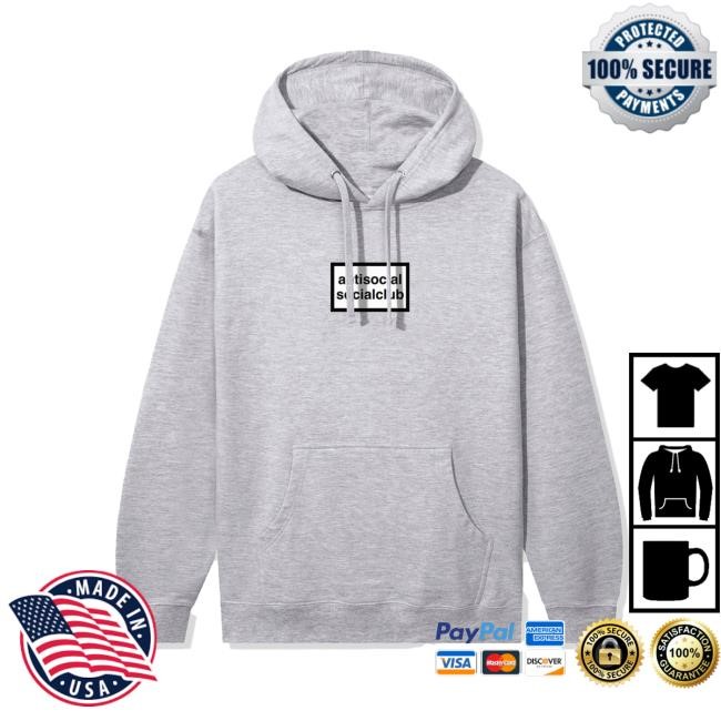 Anti Social Social Club Official Merch Store Bullseye Sweatshirt Hooded New Anti Social Social Club Clothing Shop Anti Social Social Club Apparel