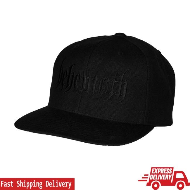 Behemoth - Logo Black Snapback Hat Behemoth Merch