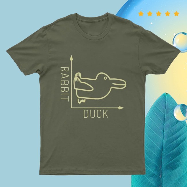 Geeksoutfit Shop Rabbit Or Duck Funny Geek Tee