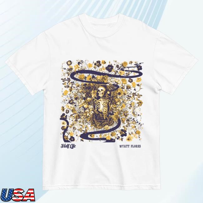 Official Wyatt Flores Merch Shop Wyatt Flores Half Life T Shirt