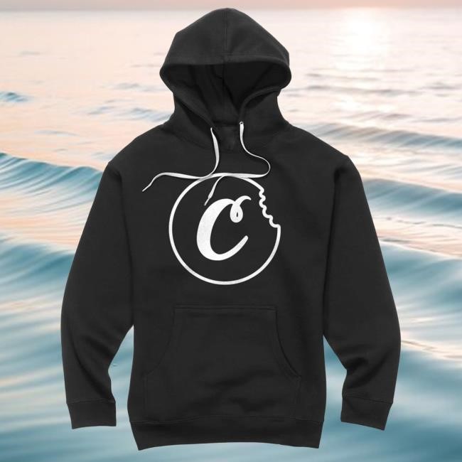 Official Cookies Sf C Bite Outline Popover Hoodie