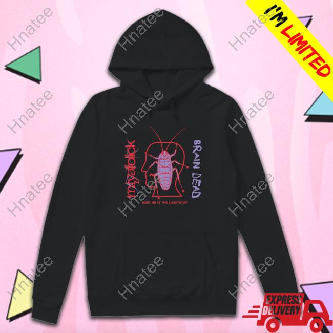 We Are Brain Dead X Miya Folick Roach Hoodie