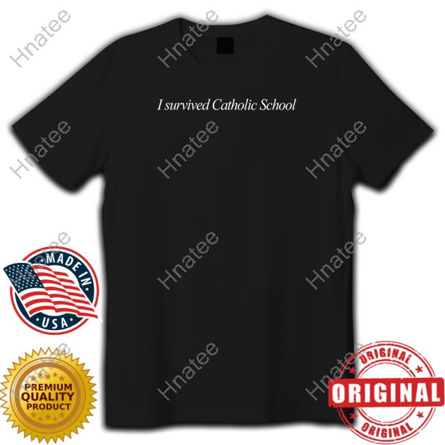 I Survived Catholic School Tee Edgewoodcollective
