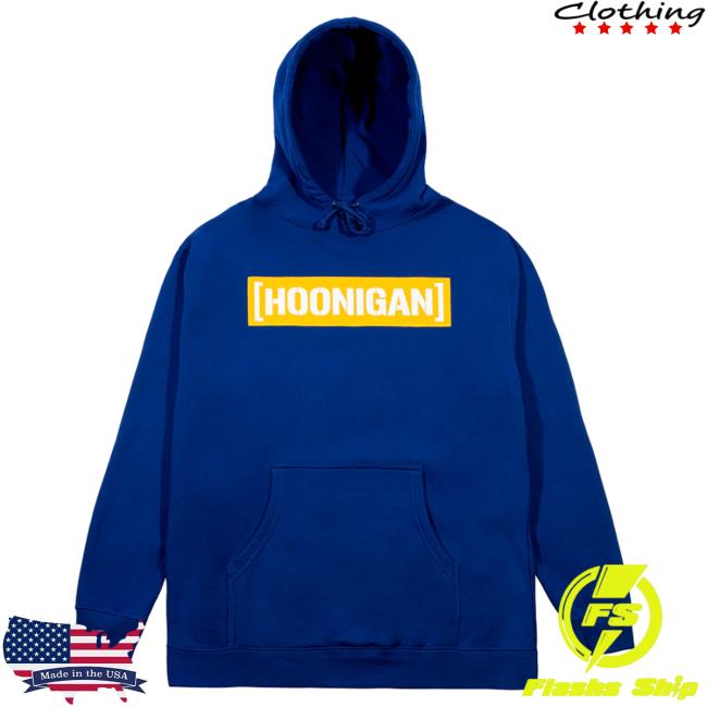 Official Hoonigan Merch Store Shop Hoonigan Game Day Hood Royal Hoonigan Apparel Clothing