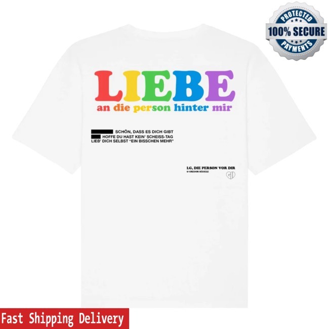 Gregor Hägele - New Shirt - PRIDE weiß