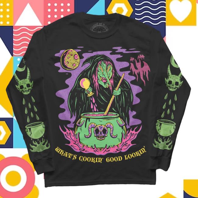 Official Wizard Of Barge What's Cookin' Good Lookin' Long Sleeve Top Shirt