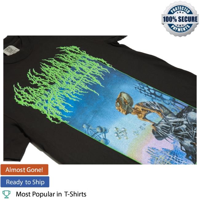 Official Blood Incantation Merch Hidden History Album T Shirt (Black)