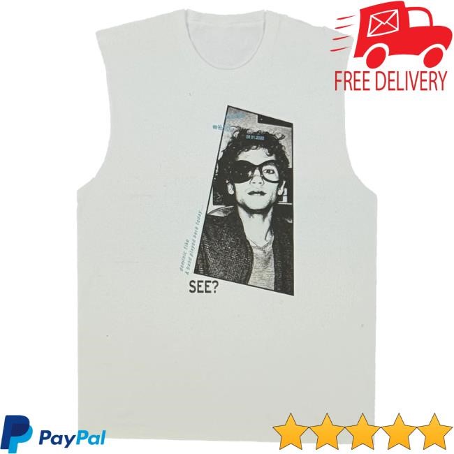 Official Dominic Fike Store See? Cut Off T Shirt