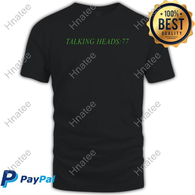 Official Talking Heads 77 Tee